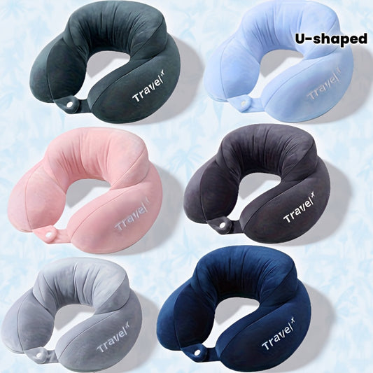 Almohada cervical de viaje en forma de U